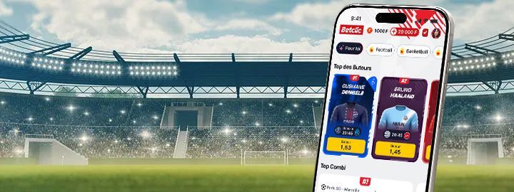 Screenshot dell app Betclic
