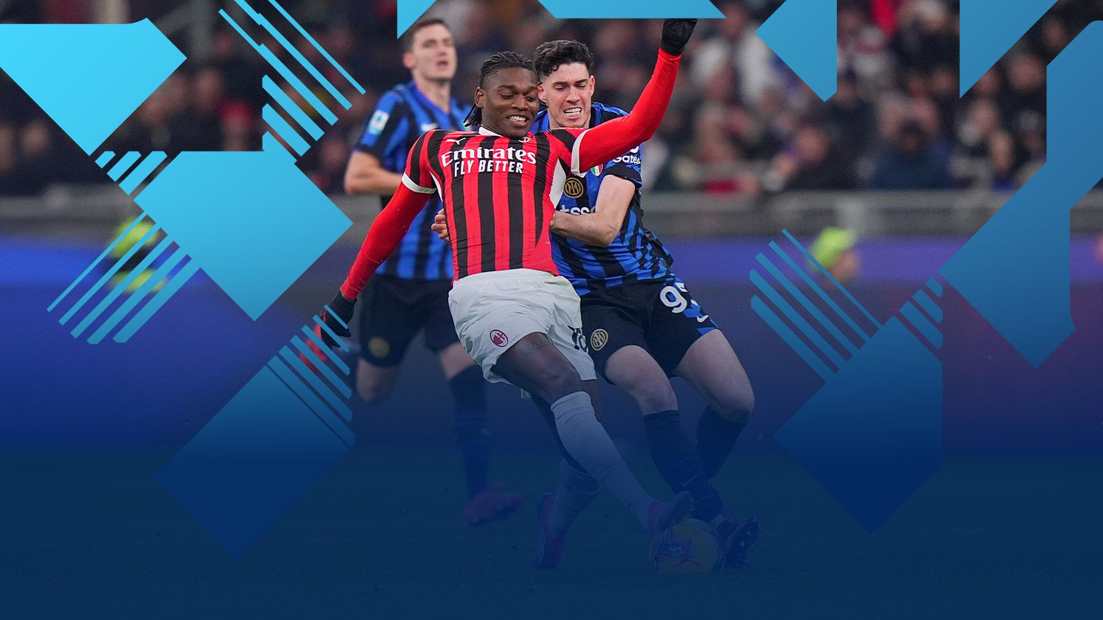 Mecz piłkarski Milan vs Inter dostępny w BetX