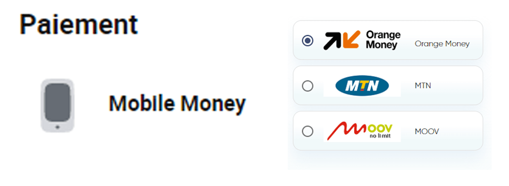 Inscription et Depot